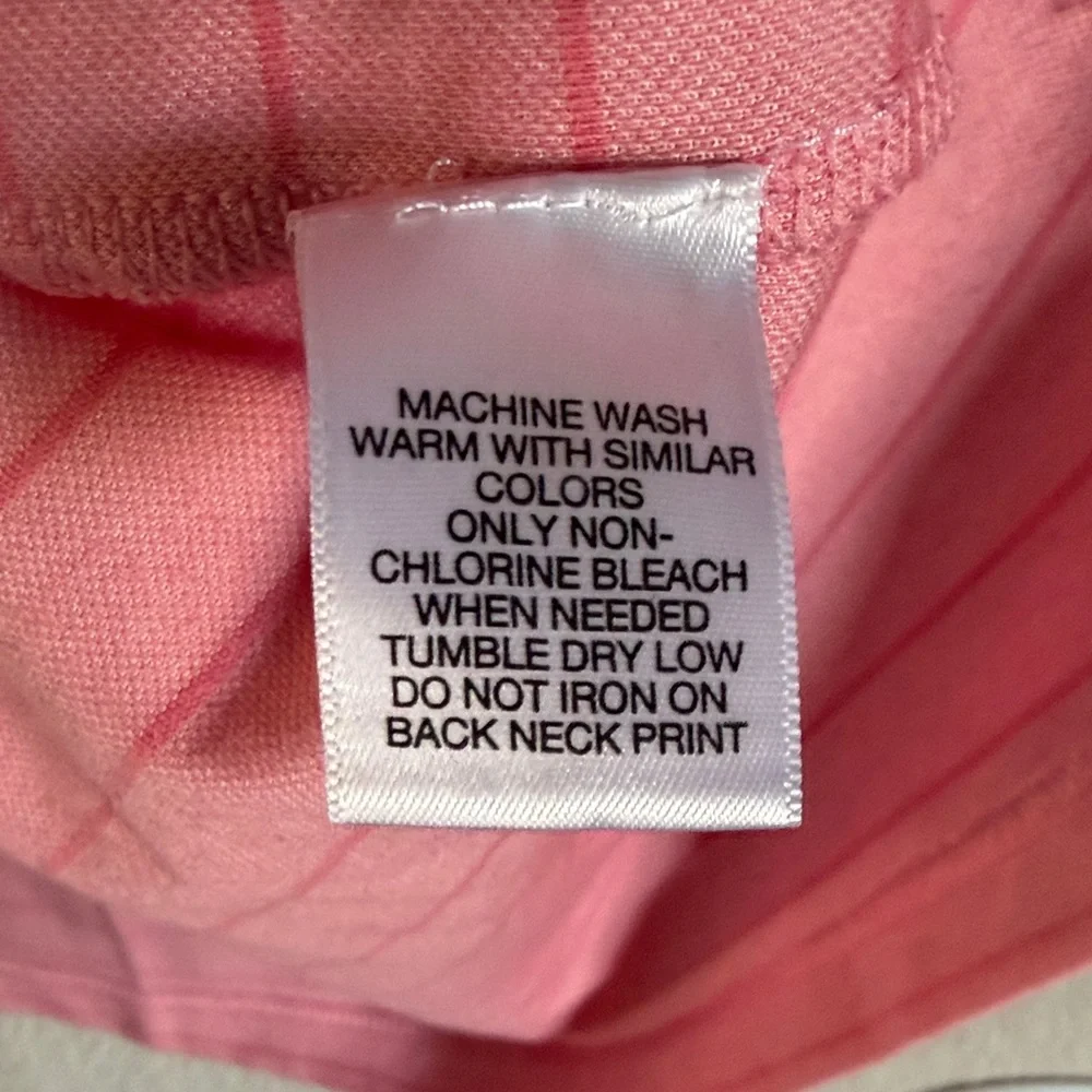 Roundtree & Yorke Pink Polo Shirt
